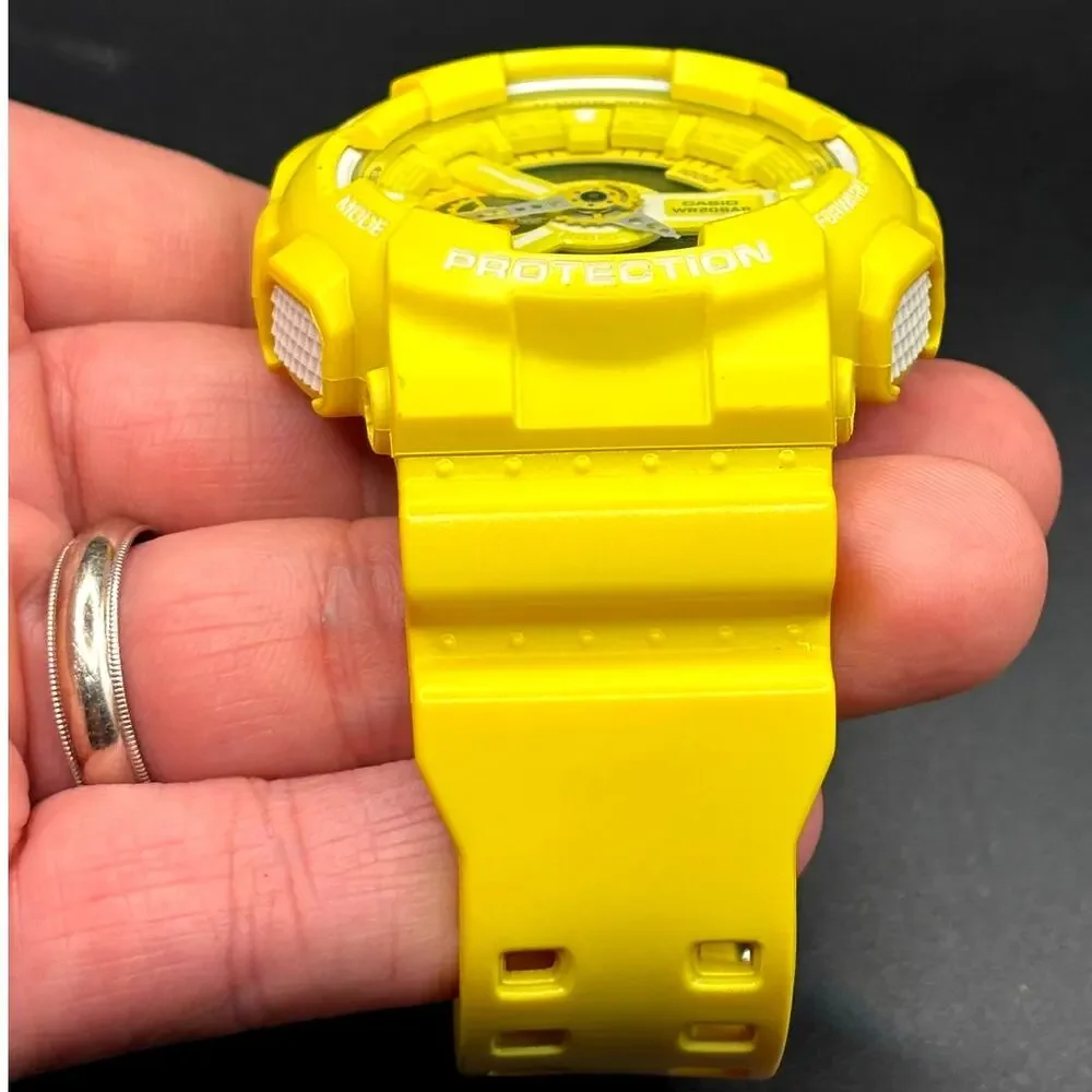 Casio G-Shock GA-110BC-9A Yellow Men's Analog Digital Watch